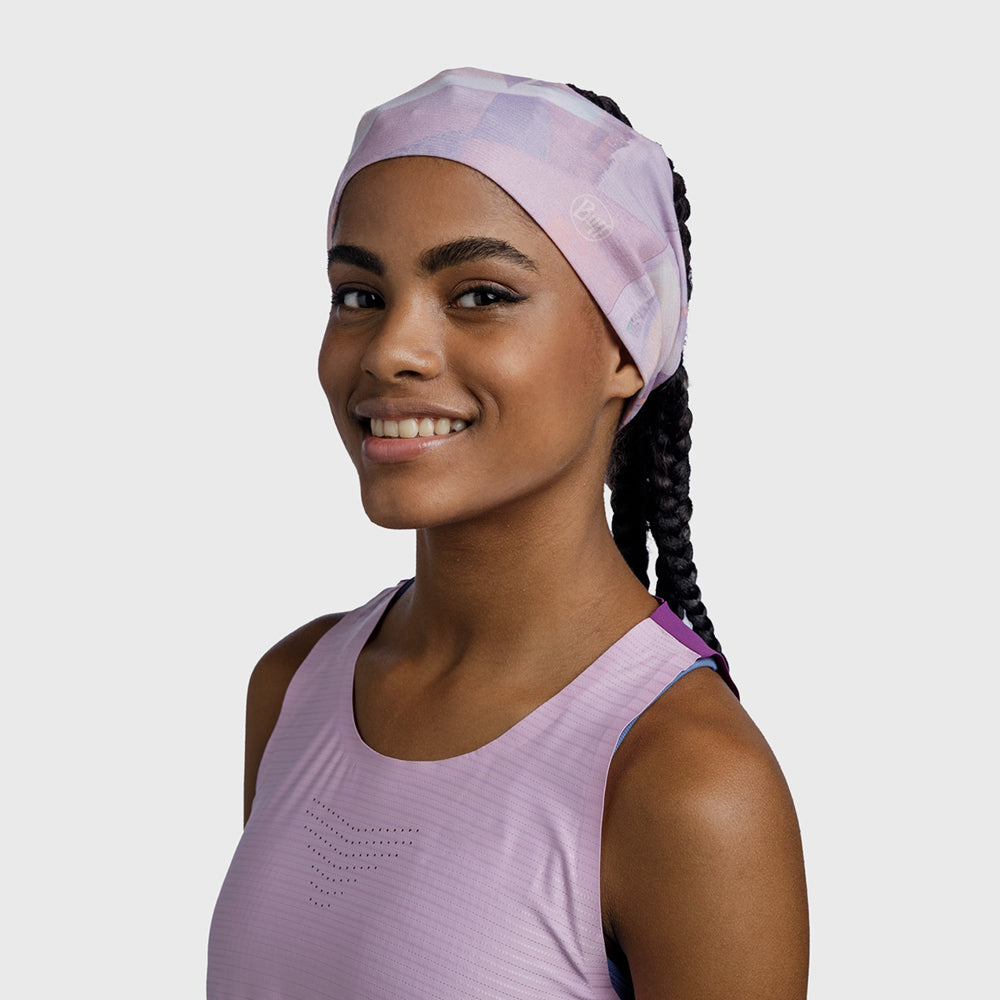 Băng Đô Buff Coolnet Uv® Wide Headband Shane Orchid - Supersports Vietnam