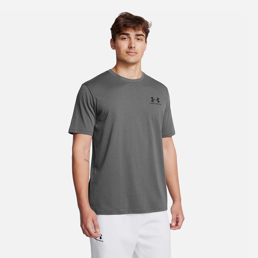Áo Thun Tay Ngắn Nam Under Armour Left Chest Logo - Supersports Vietnam