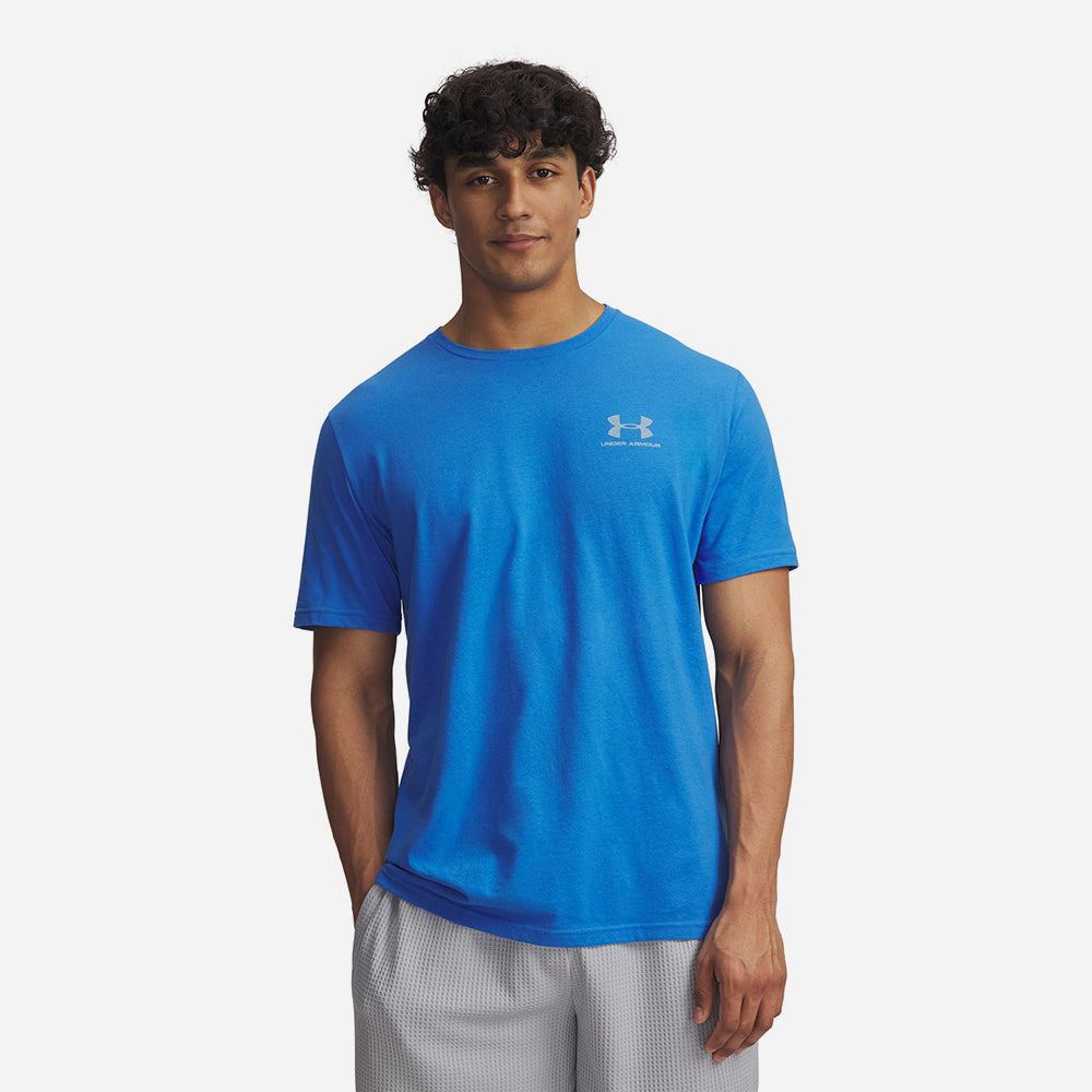 Áo Thun Tay Ngắn Nam Under Armour Left Chest Logo - Supersports Vietnam