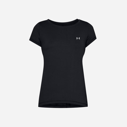 Áo Thun Tập Luyện Nữ Under Armour Heatgear® Armour - Đen