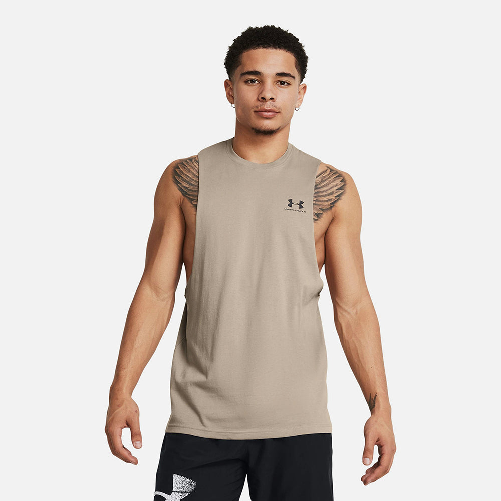 Áo Ba Lỗ Nam Under Armour Left Chest Cut Off - Supersports Vietnam