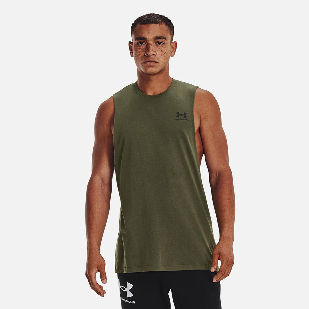 Áo Ba Lỗ Nam Under Armour Left Chest Cut Off - Supersports Vietnam