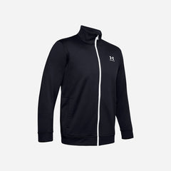 Men's Under Armour Sportstyle Tricot Jacket - Black