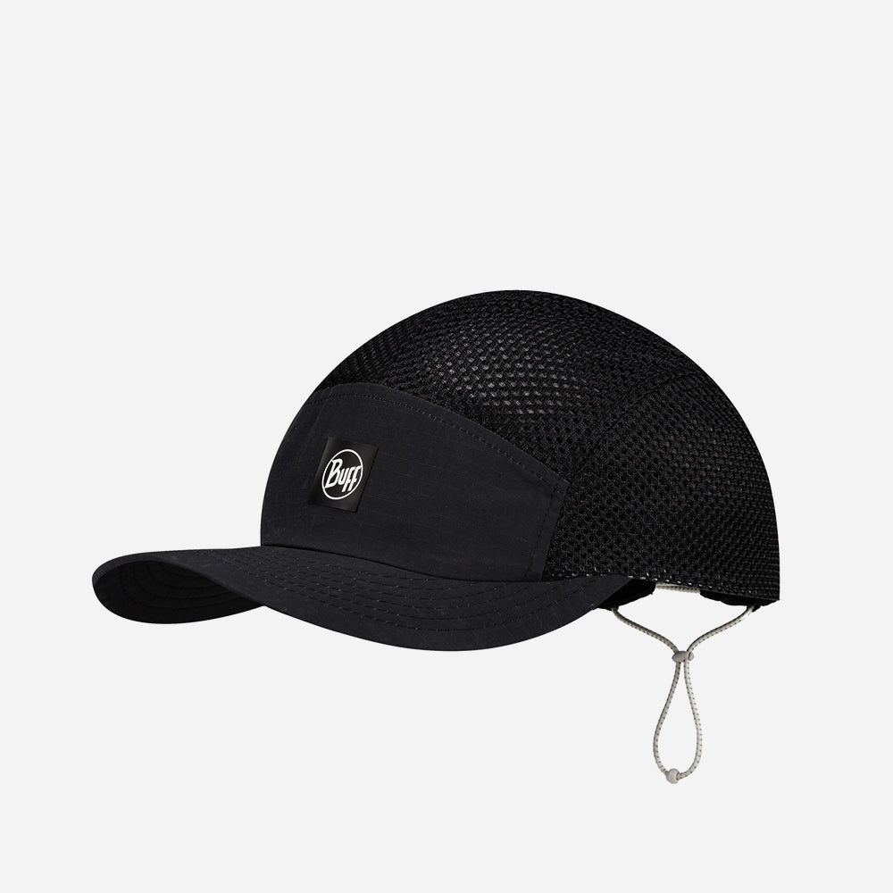 Mũ Lưỡi Trai Buff 5 Panel Air Cap Saret Black - Supersports Vietnam