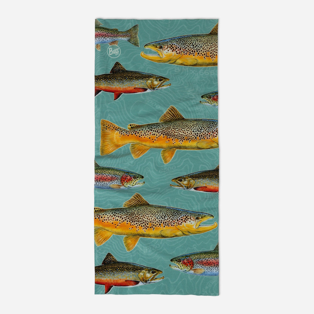 Khăn Đa Năng Buff Coolnet Uv® Abachar Trout Multi - Nhiều Màu - Supersports Vietnam