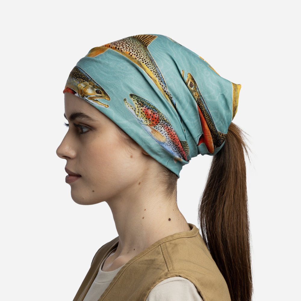 Khăn Đa Năng Buff Coolnet Uv® Abachar Trout Multi - Nhiều Màu - Supersports Vietnam