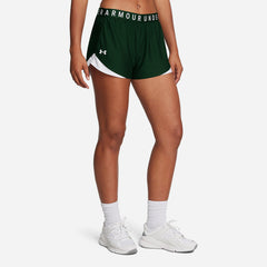 Women's Under Armour Play Up 3.0 Shorts - Green