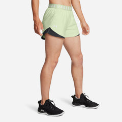 Women's Under Armour Play Up 3.0 Shorts - Green