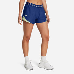 Quần Ngắn Nữ Under Armour Play Up 3.0 - Xanh Dương