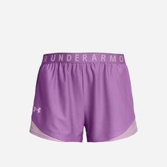 Women's Under Armour Play Up 3.0 Shorts - Purple