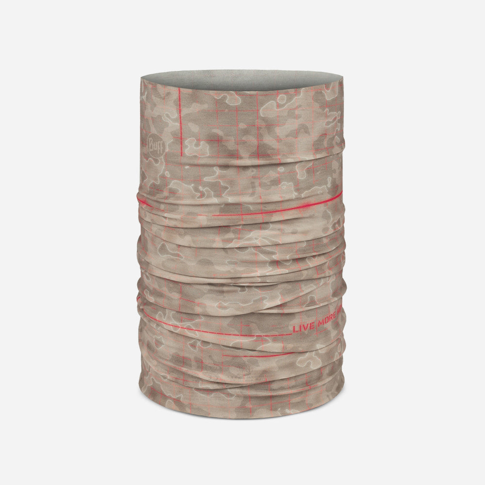 Khăn Đa Năng Buff Original Ecostretch Shattex Birch Gray - Nâu - Supersports Vietnam