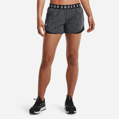 Women's Under Armour Play Up Twist 3.0 Shorts - Black