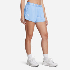 Women's Under Armour Play Up Twist 3.0 Shorts - Blue