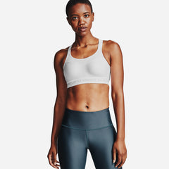 Women's Under Armour High Crossback High-Support Bra - White