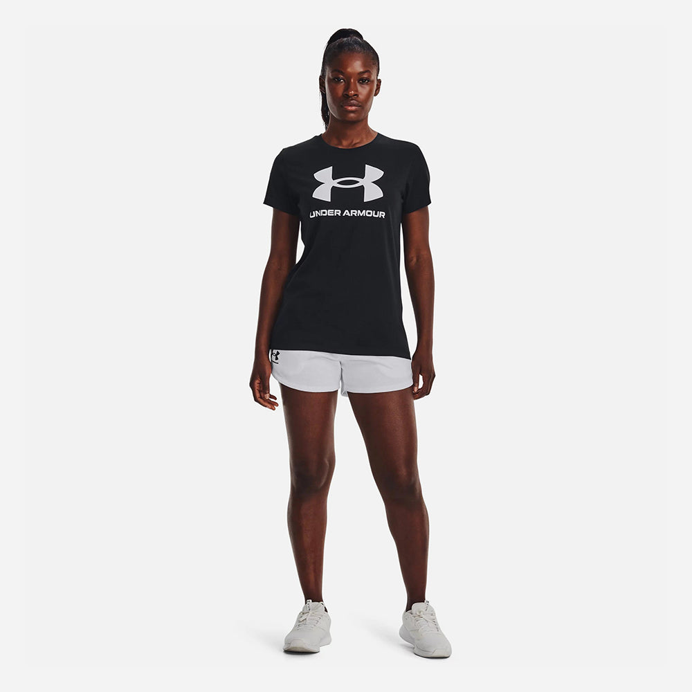Áo Thun Tay Ngắn Nữ Under Armour Rival Logo - Supersports Vietnam
