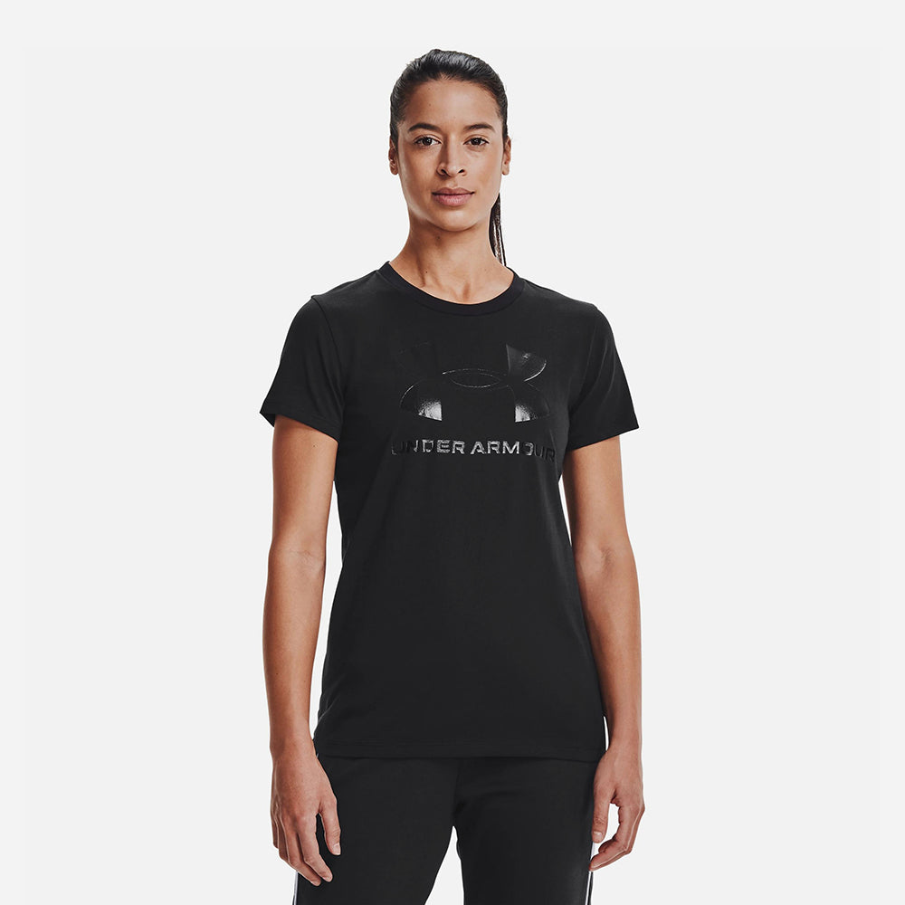 Áo Thun Tay Ngắn Nữ Under Armour Rival Logo - Supersports Vietnam