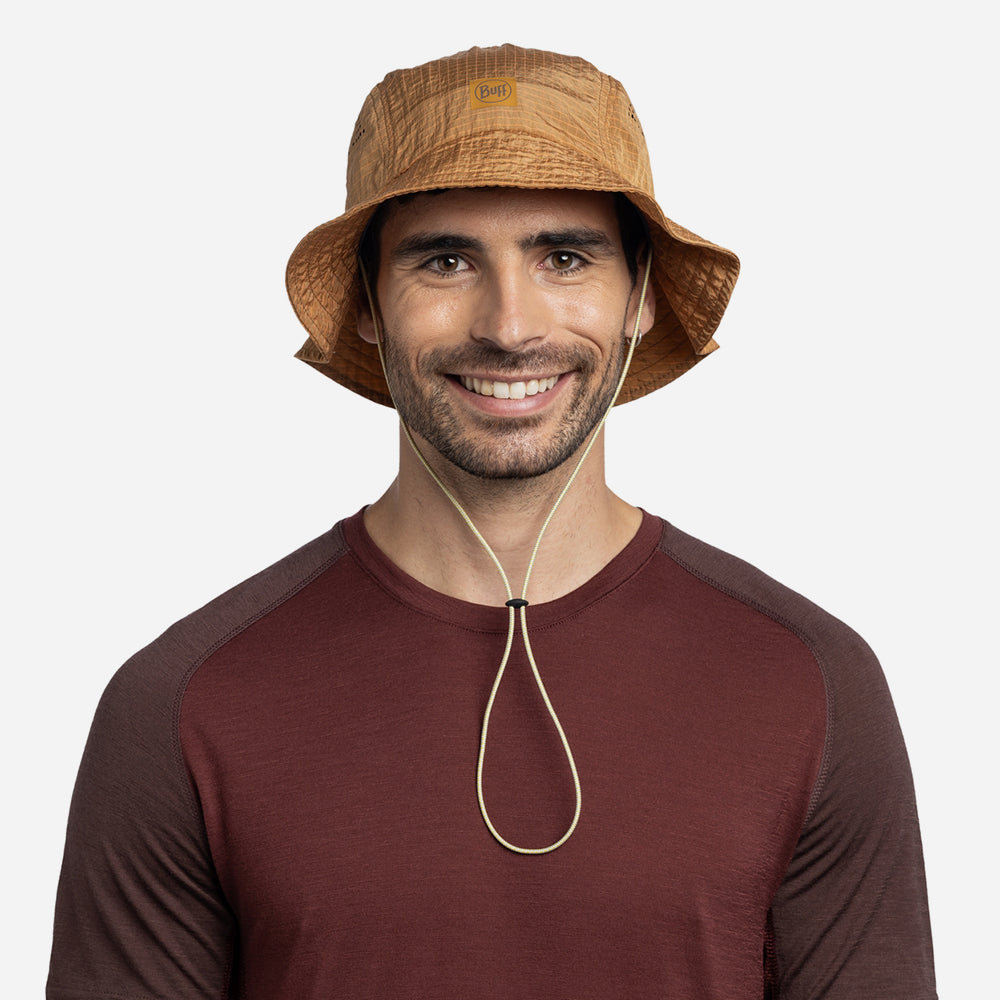 Mũ Rộng Vành Buff Go Bucket Hat Solid Ginger S/M - Supersports Vietnam