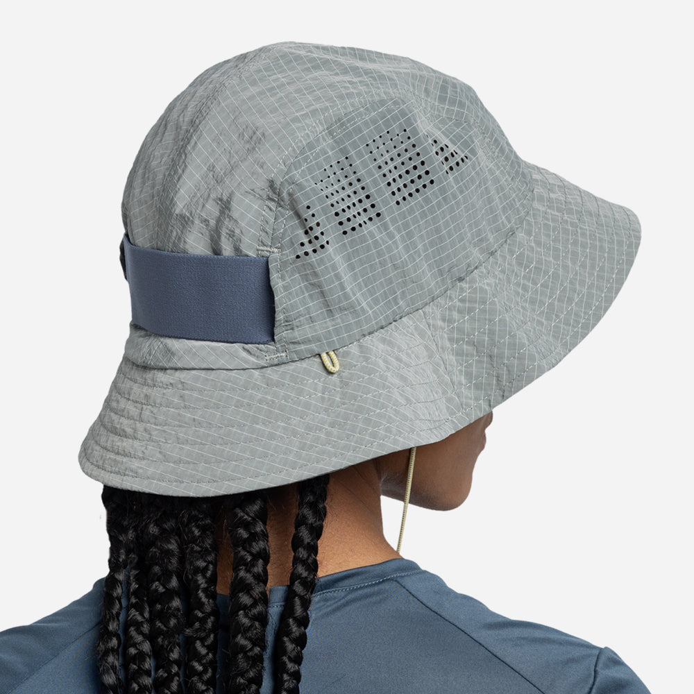 Mũ Rộng Vành Buff Go Bucket Hat Solid Flint S/M - Supersports Vietnam