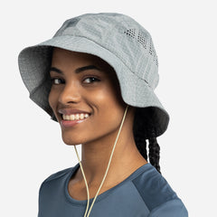 Mũ Rộng Vành Buff Go Bucket Hat Solid Flint S/M - Supersports Vietnam