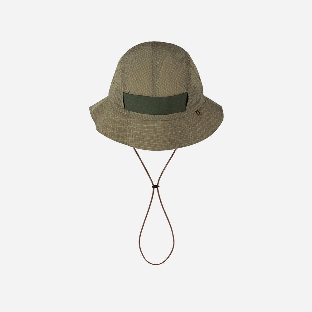 Mũ Rộng Vành Buff Go Bucket Hat Solid Tundra Khaki S/M - Supersports Vietnam