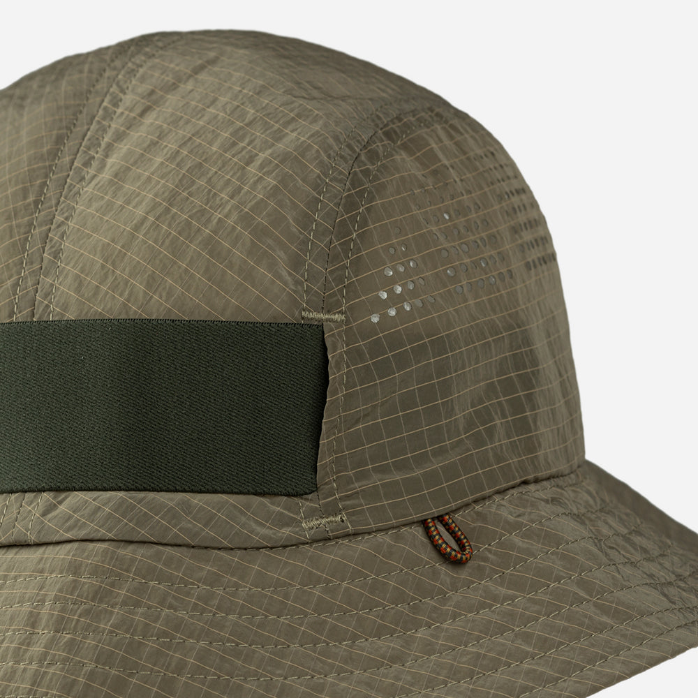 Mũ Rộng Vành Buff Go Bucket Hat Solid Tundra Khaki S/M - Supersports Vietnam