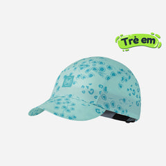 Mũ Lưỡi Trai Trẻ Em Buff Pack Mini Cap Kids Roam Turquoise - Xanh Dương - Supersports Vietnam