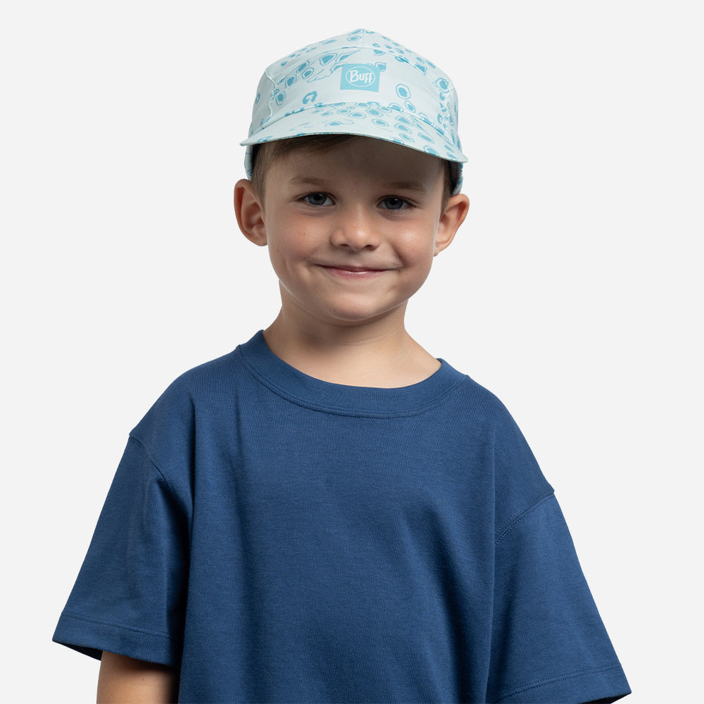 Mũ Lưỡi Trai Trẻ Em Buff Pack Mini Cap Kids Roam Turquoise - Xanh Dương - Supersports Vietnam