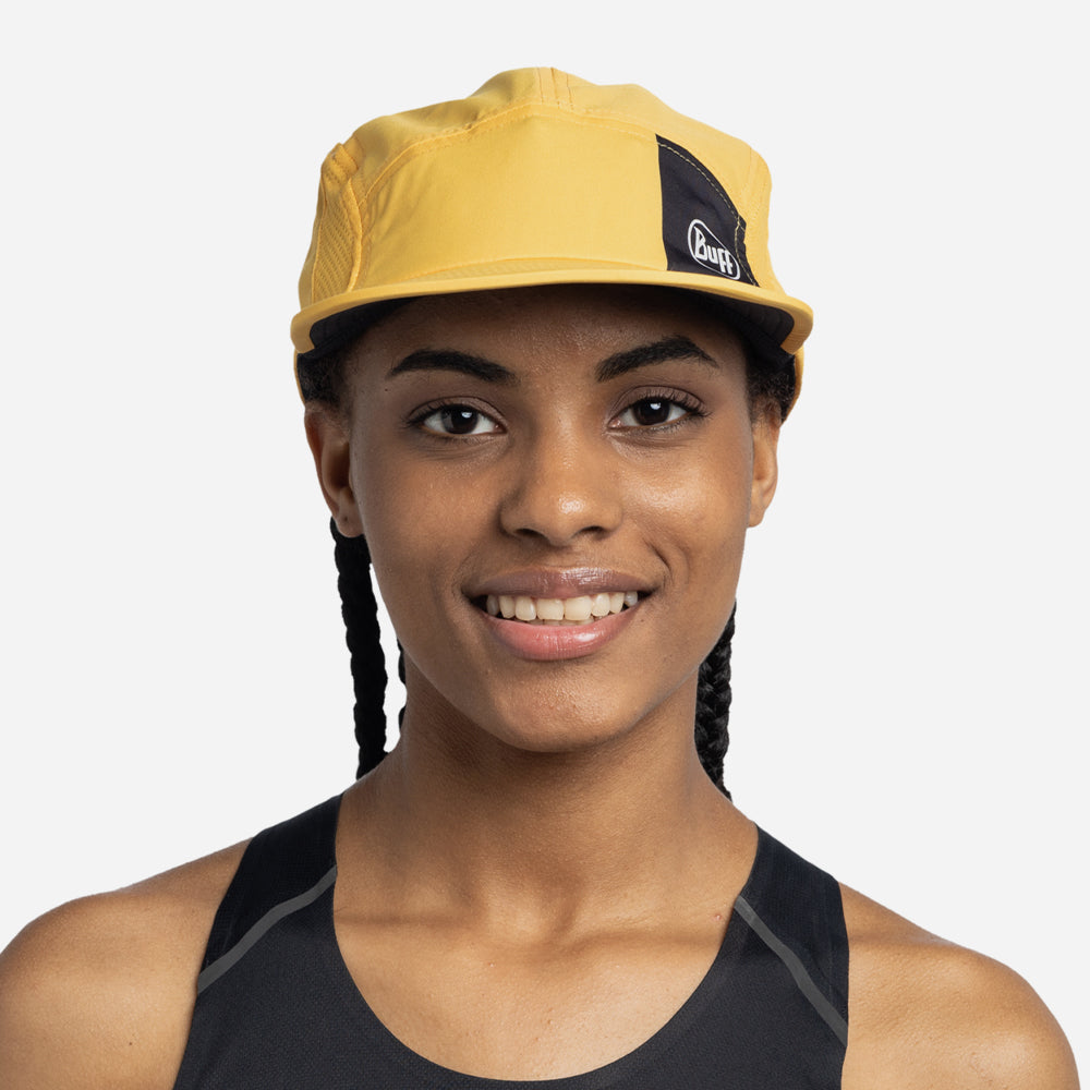 Mũ Lưỡi Trai Buff 5 Panel Go Cap Logo Yellow S/M - Vàng - Supersports Vietnam