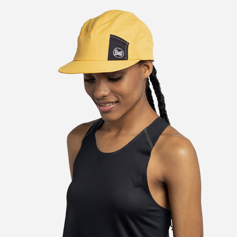 Mũ Lưỡi Trai Buff 5 Panel Go Cap Logo Yellow S/M - Vàng - Supersports Vietnam