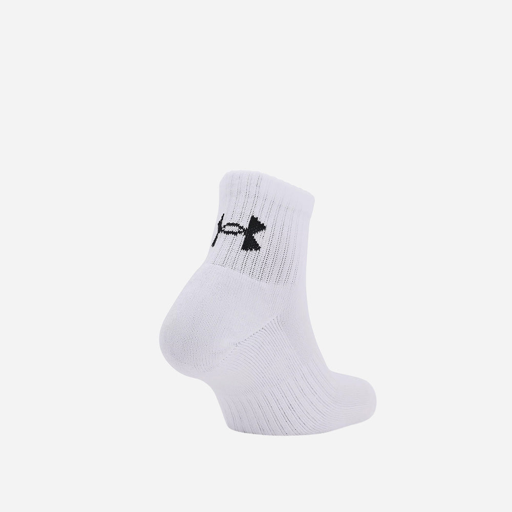 Vớ Under Armour Core Qtr 3Pk - Supersports Vietnam