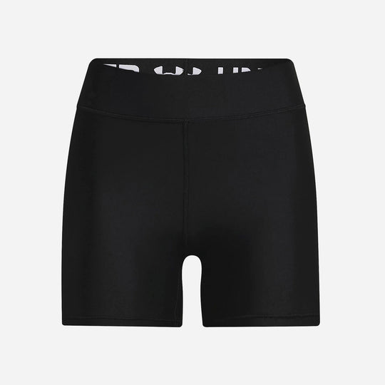 Women's Under Armour Heatgear® Armour Mid-Rise Middy Shorts - Black