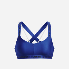 Women's Under Armour Crossback Light-Support Bra - Blue