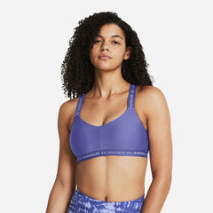 Women's Under Armour Crossback Low Light-Support Bra - Purple