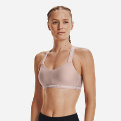 Áo Ngực Thể Thao Nữ Under Armour Crossback - Hồng