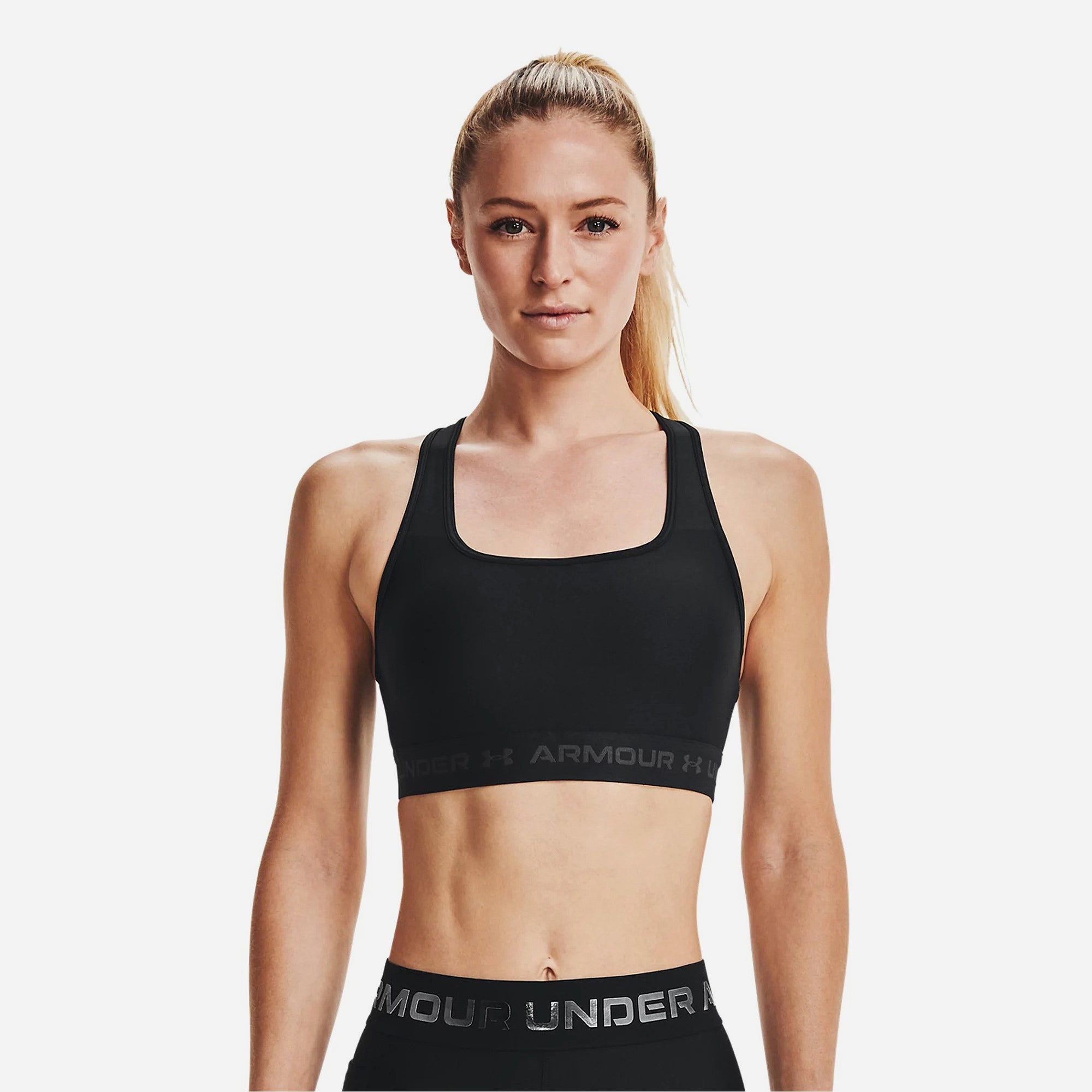 Áo Tập Nữ Under Armour® Mid Crossback - Supersports Vietnam