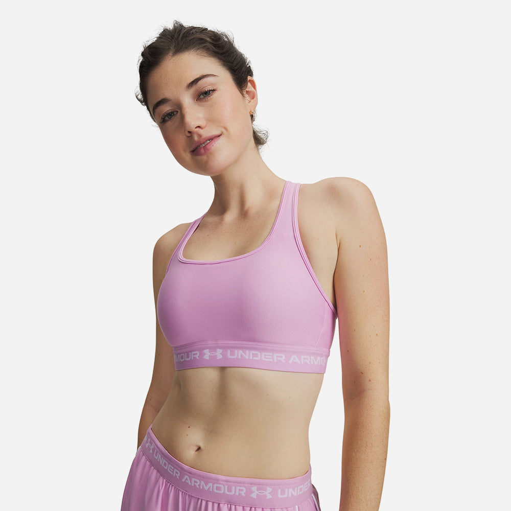 Áo Bra Thể Thao Nữ Under Armour Crossback Mid - Supersports Vietnam