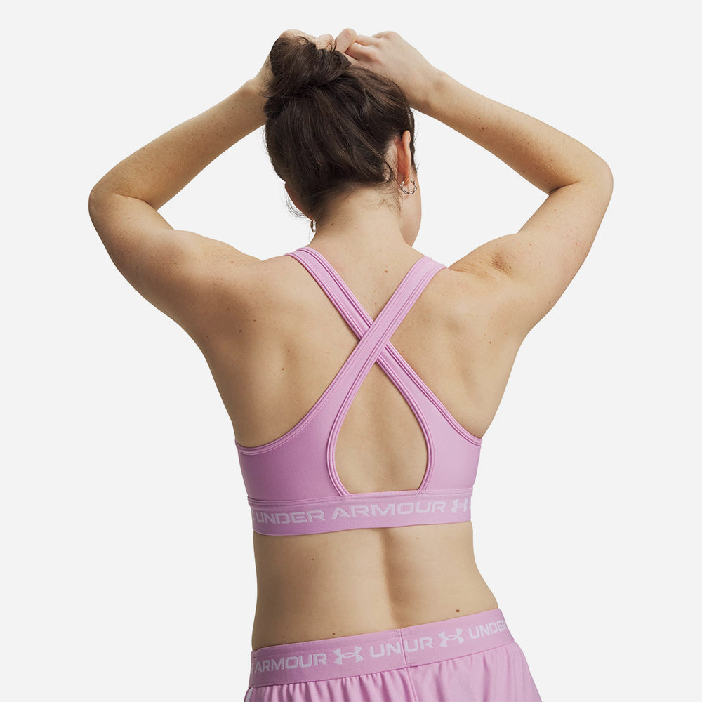 Áo Bra Thể Thao Nữ Under Armour Crossback Mid - Supersports Vietnam