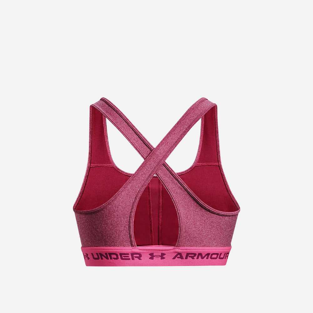 Áo Ngực Thể Thao Nữ Under Armour Mid Crossback Heather - Supersports Vietnam