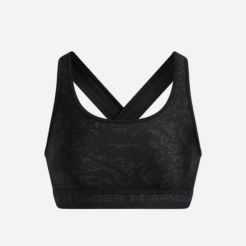 Áo Bra Thể Thao Nữ Under Armour Crossback Mid Printed - Supersports Vietnam