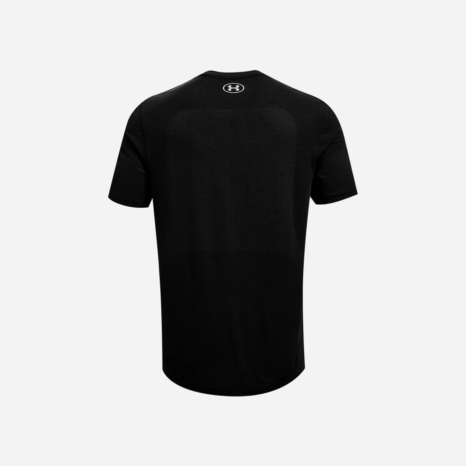 Under Armour Ανδρικό T-shirt Μαύρο με Λογότυπο 1361131-001