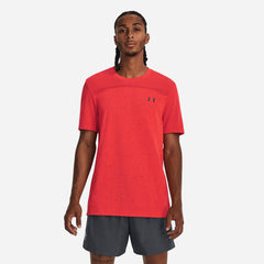 Men's Under Armour Seamless T-Shirt - Red