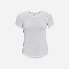 Women's Under Armour Streaker Short Sleeve T-Shirt - White