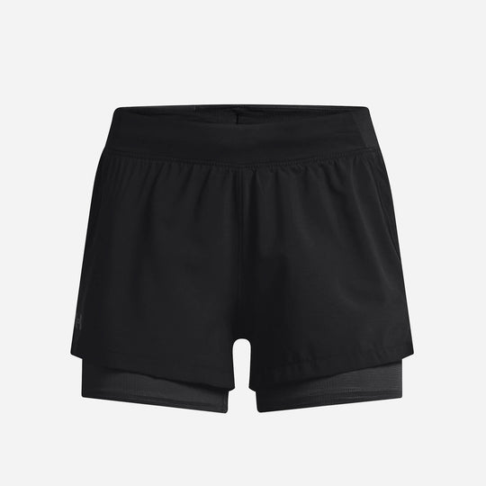 Quần Ngắn Nữ Under Armour Iso-Chill Run 2-In-1