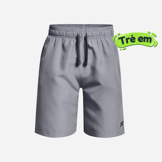 Kids' Under Armour Woven Shorts - Gray