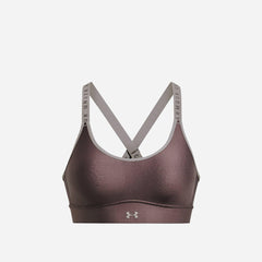 Áo Ngực Thể Thao Nữ Under Armour Infinity Mid Covered - Tím