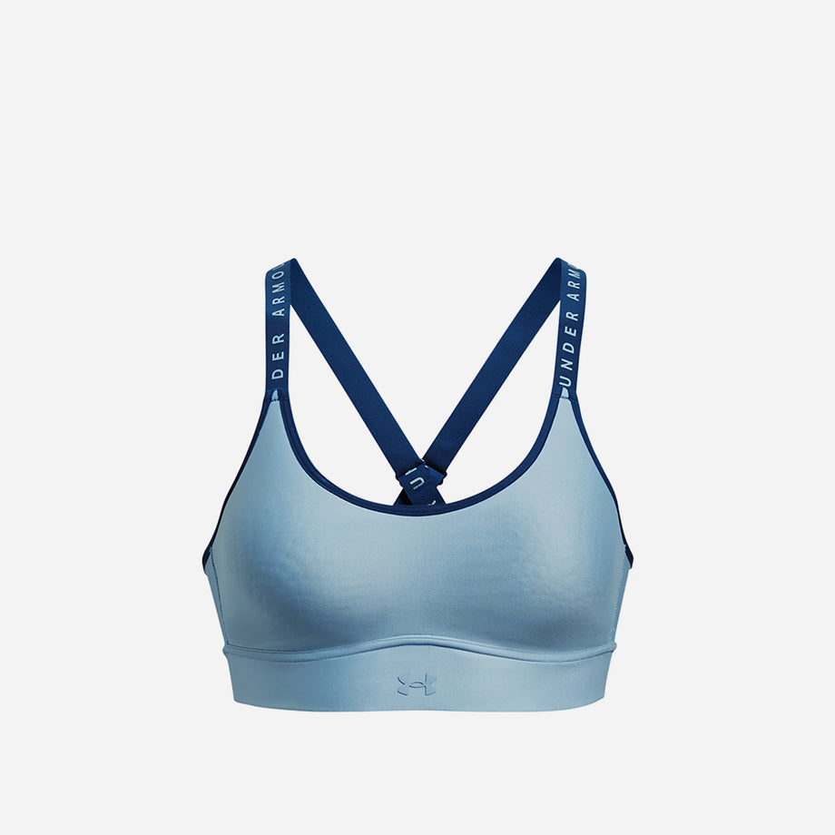 Supersports Vietnam Official, Women's Under Armour Infinity High Sport Bra  - Army Green