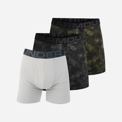 Men's Under Armour Charged Cotton® 6" Boxerjock® Underwear - Black