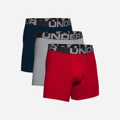 Men's Under Armour Charged Cotton® 6" Boxerjock® 3 Pack - Multicolor