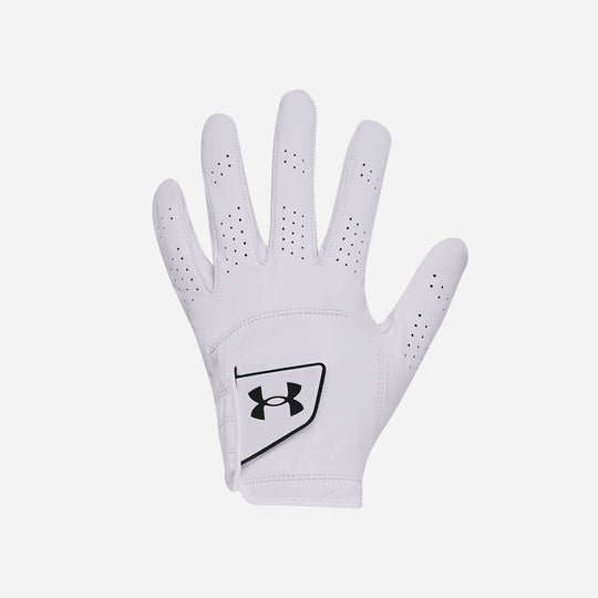 Under Armour Spieth Tour Golf Gloves - White