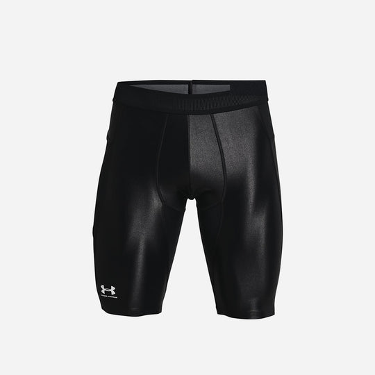 Men's Under Armour Iso-Chill Compression Long Shorts - Black